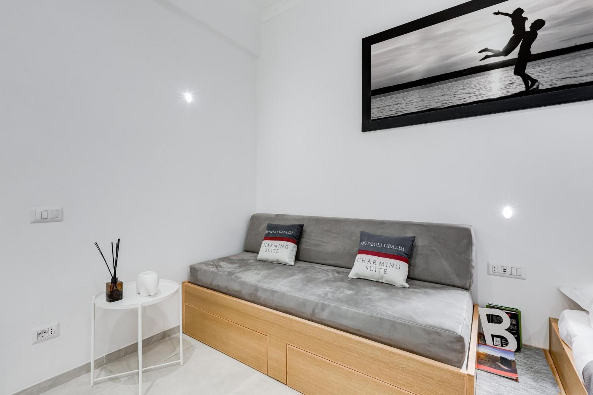 96 Degli Ubaldi Charming Suite 로마 외부 사진