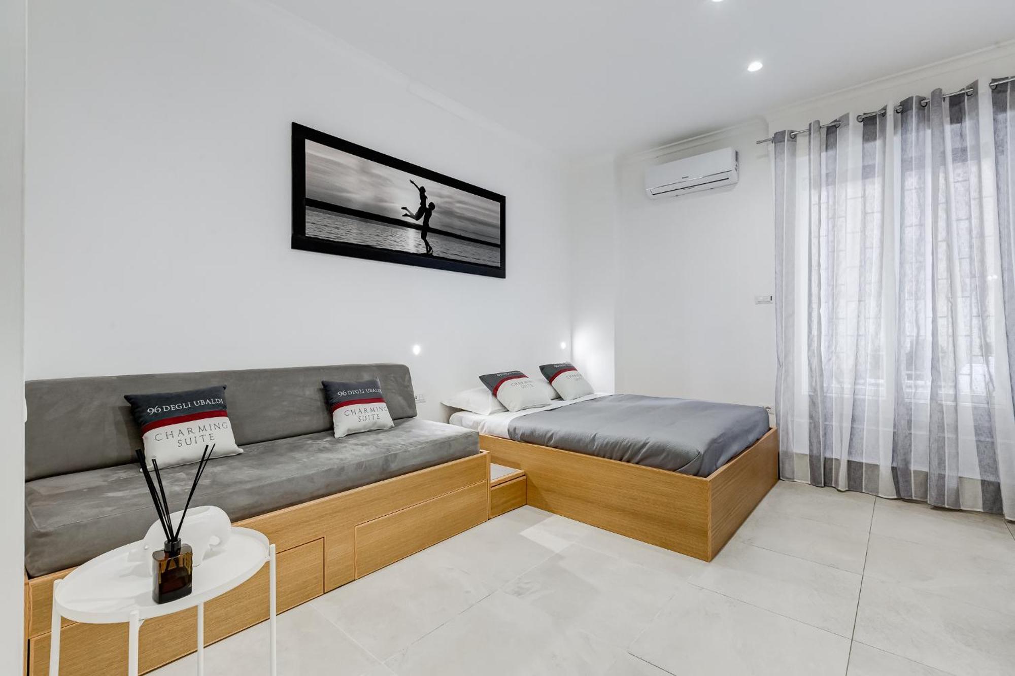 96 Degli Ubaldi Charming Suite 로마 외부 사진